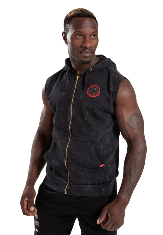Gorilla Wear Silverdale Sleeveless Hoodie, black