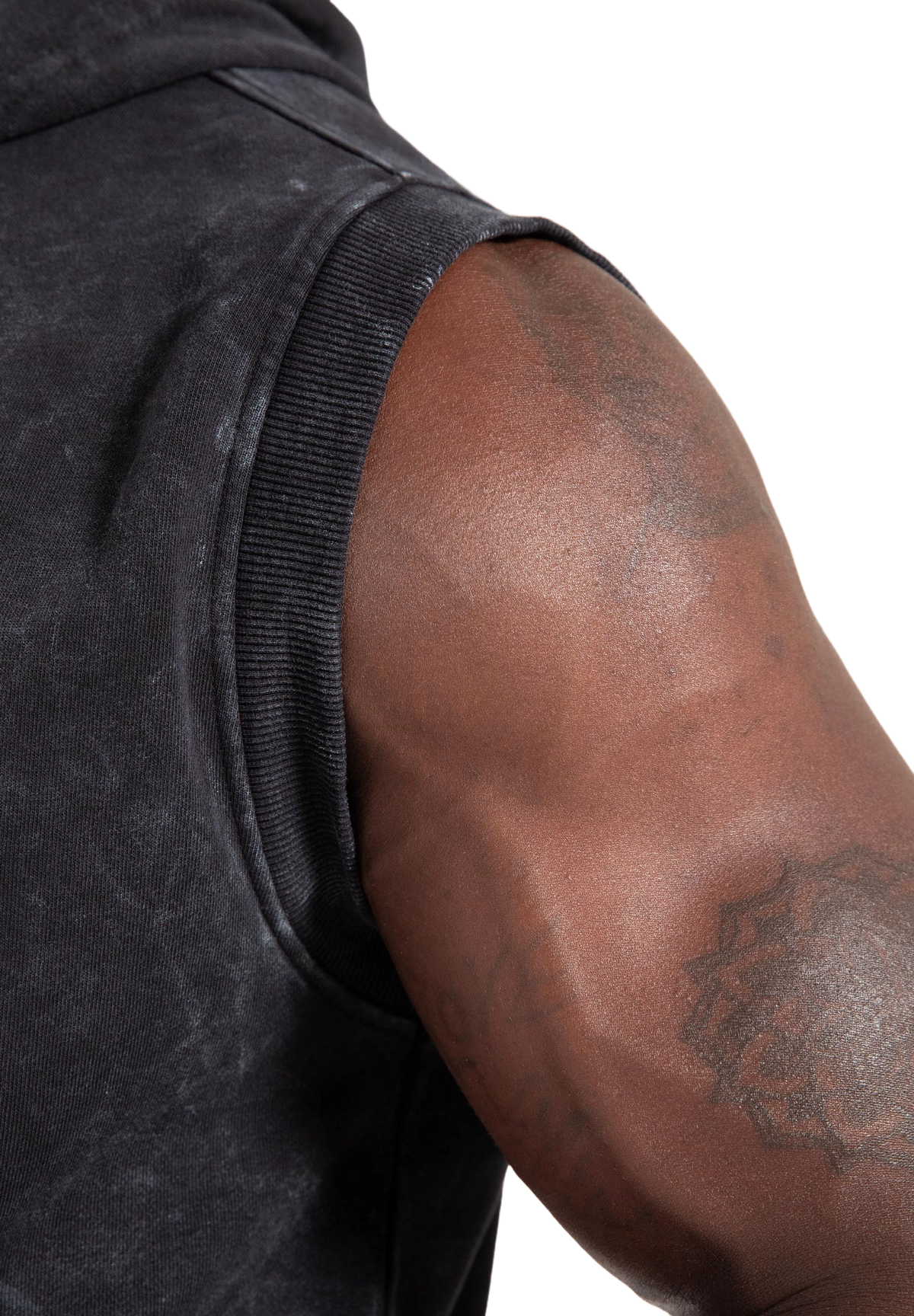 Gorilla Wear Silverdale Sleeveless Hoodie, black