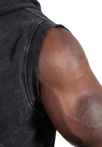 Gorilla Wear Silverdale Sleeveless Hoodie, black