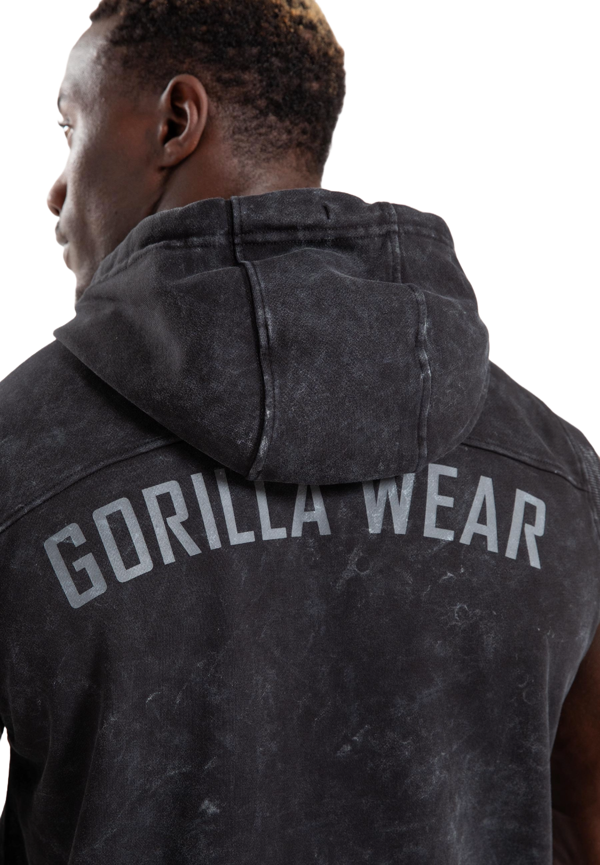 Gorilla Wear Silverdale Sleeveless Hoodie, black