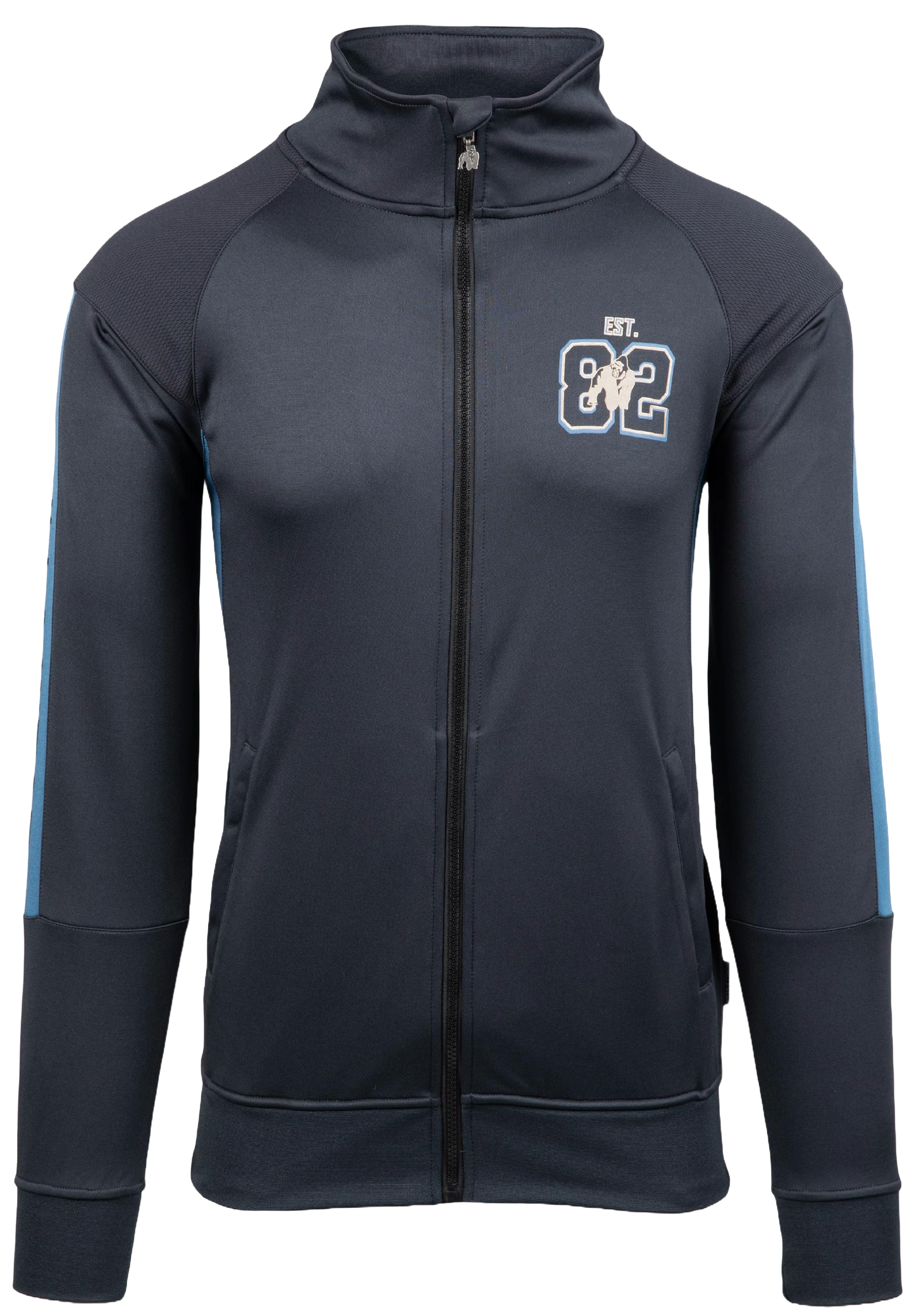 Gorilla Wear Devon Training Jacket, grey/blue