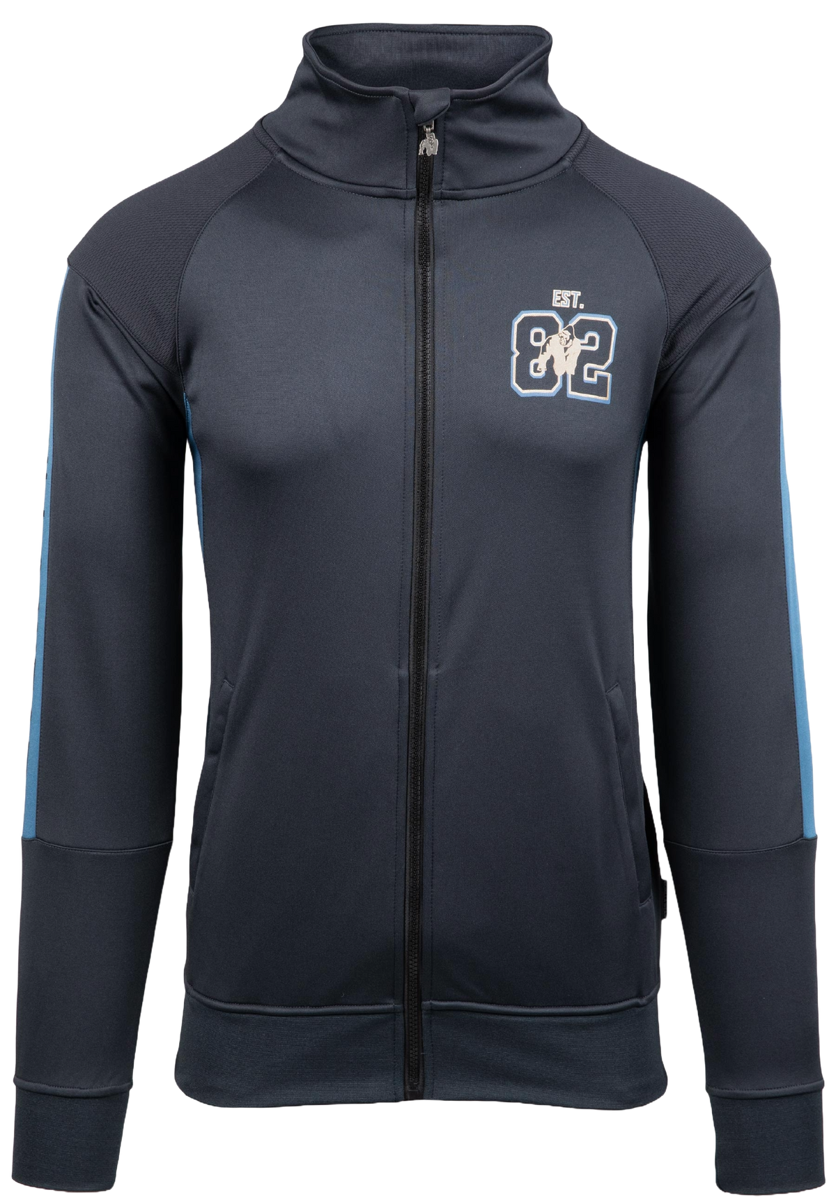 Gorilla Wear Devon Training Jacket, grey/blue