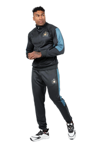 Gorilla Wear Devon Training Jacket, grey/blue