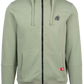 Gorilla Wear Leon Zipped Hoodie, green