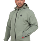 Gorilla Wear Leon Zipped Hoodie, green