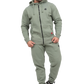 Gorilla Wear Leon Zipped Hoodie, green