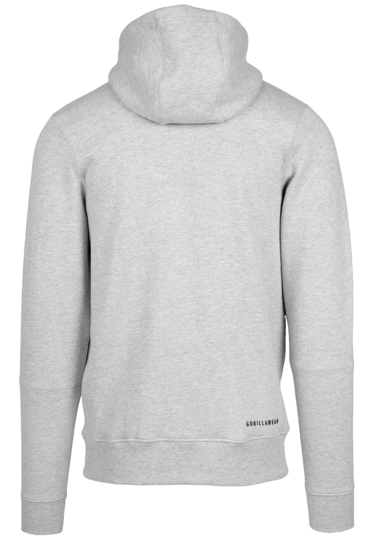 Gorilla Wear Leon Zipped Hoodie, grey