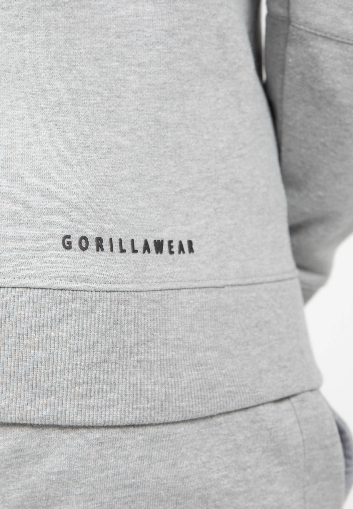 Gorilla Wear Leon Zipped Hoodie, grey