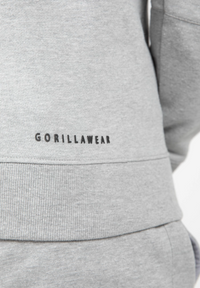 Gorilla Wear Leon Zipped Hoodie, grey