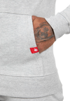 Gorilla Wear Leon Zipped Hoodie, grey