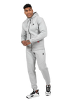 Gorilla Wear Leon Zipped Hoodie, grey