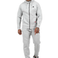 Gorilla Wear Leon Zipped Hoodie, grey