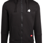 Gorilla Wear Leon Zipped Hoodie, black