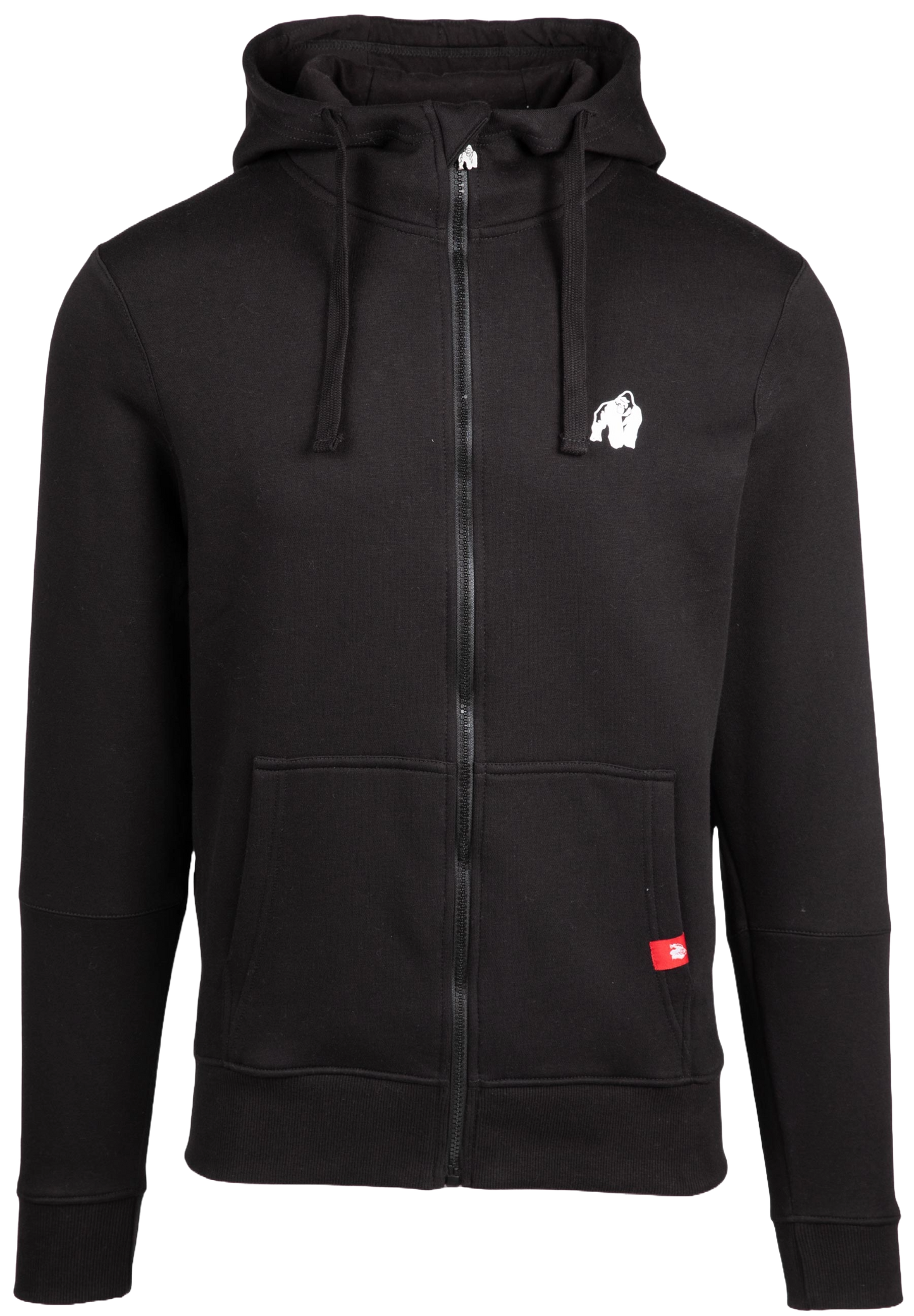 Gorilla Wear Leon Zipped Hoodie, black