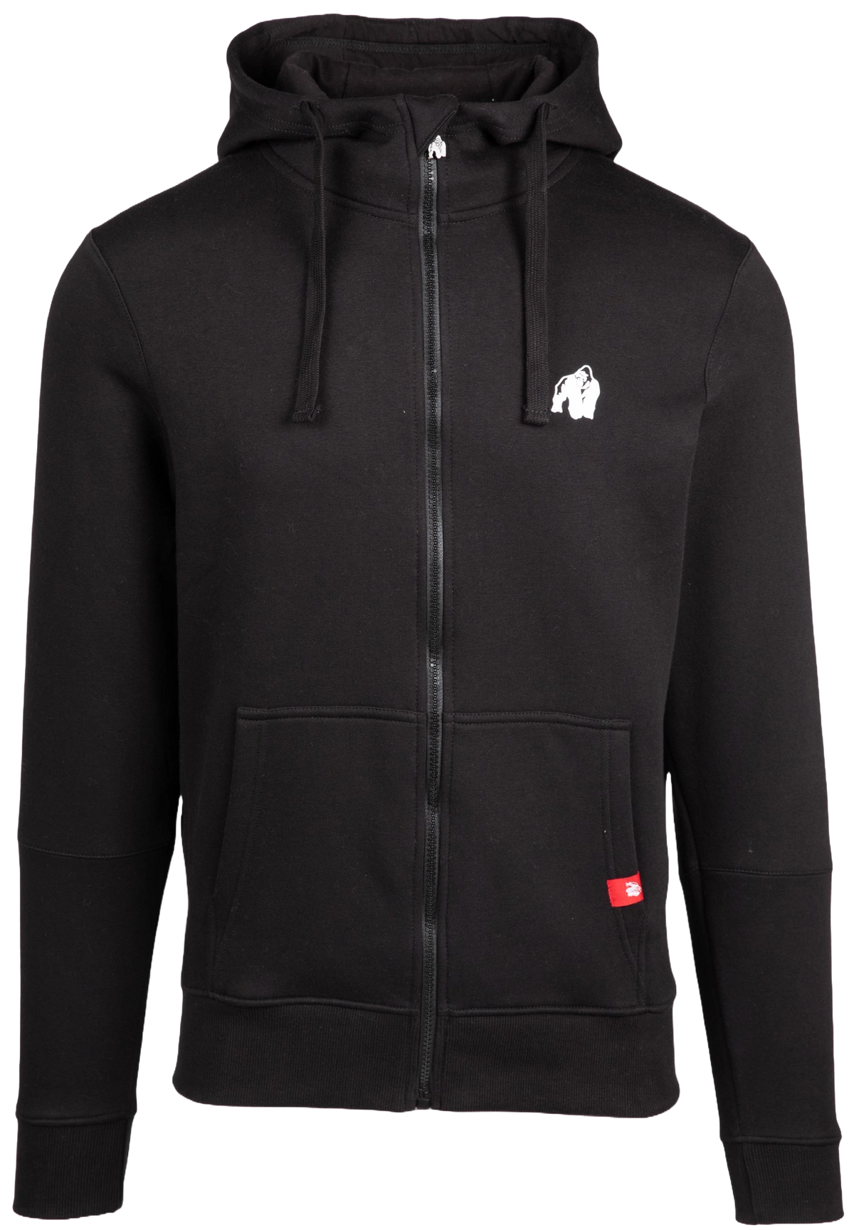 Gorilla Wear Leon Zipped Hoodie, black