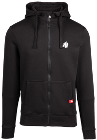 Gorilla Wear Leon Zipped Hoodie, black