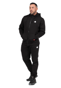 Gorilla Wear Leon Zipped Hoodie, black