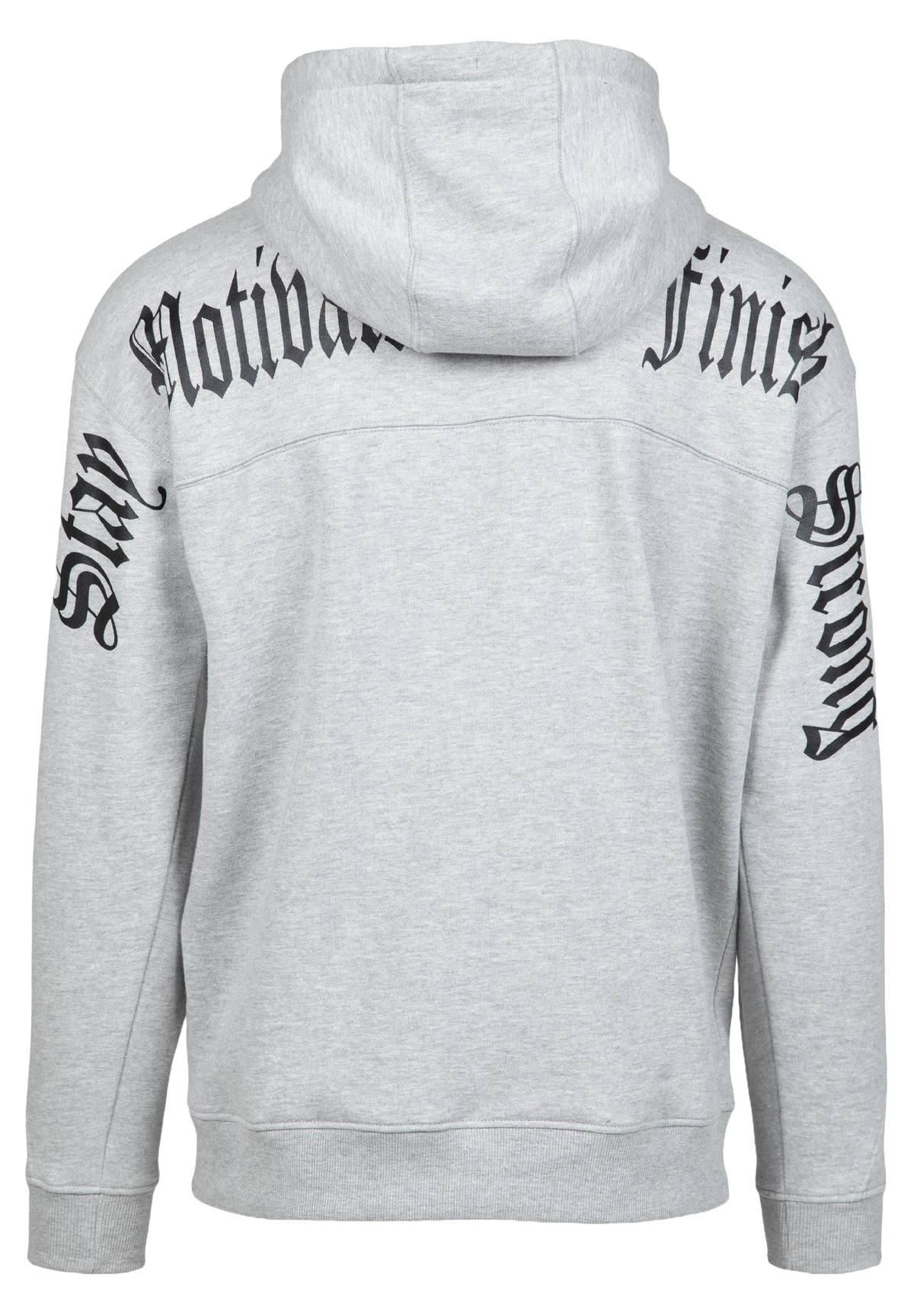 Gorilla Wear Utah Zipped Hoodie, light grey melange