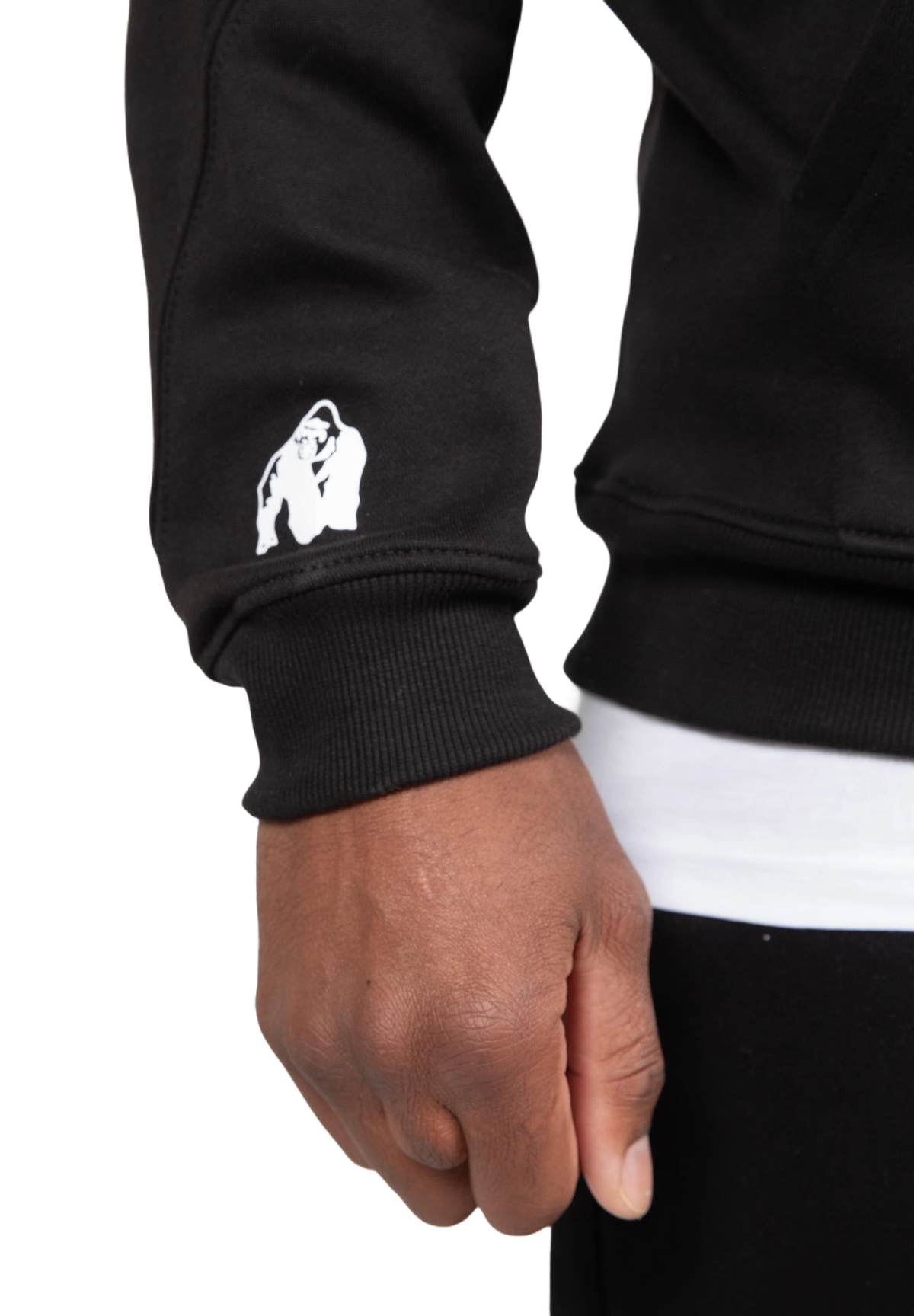Gorilla Wear Utah Zipped Hoodie, black