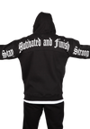 Gorilla Wear Utah Zipped Hoodie, black
