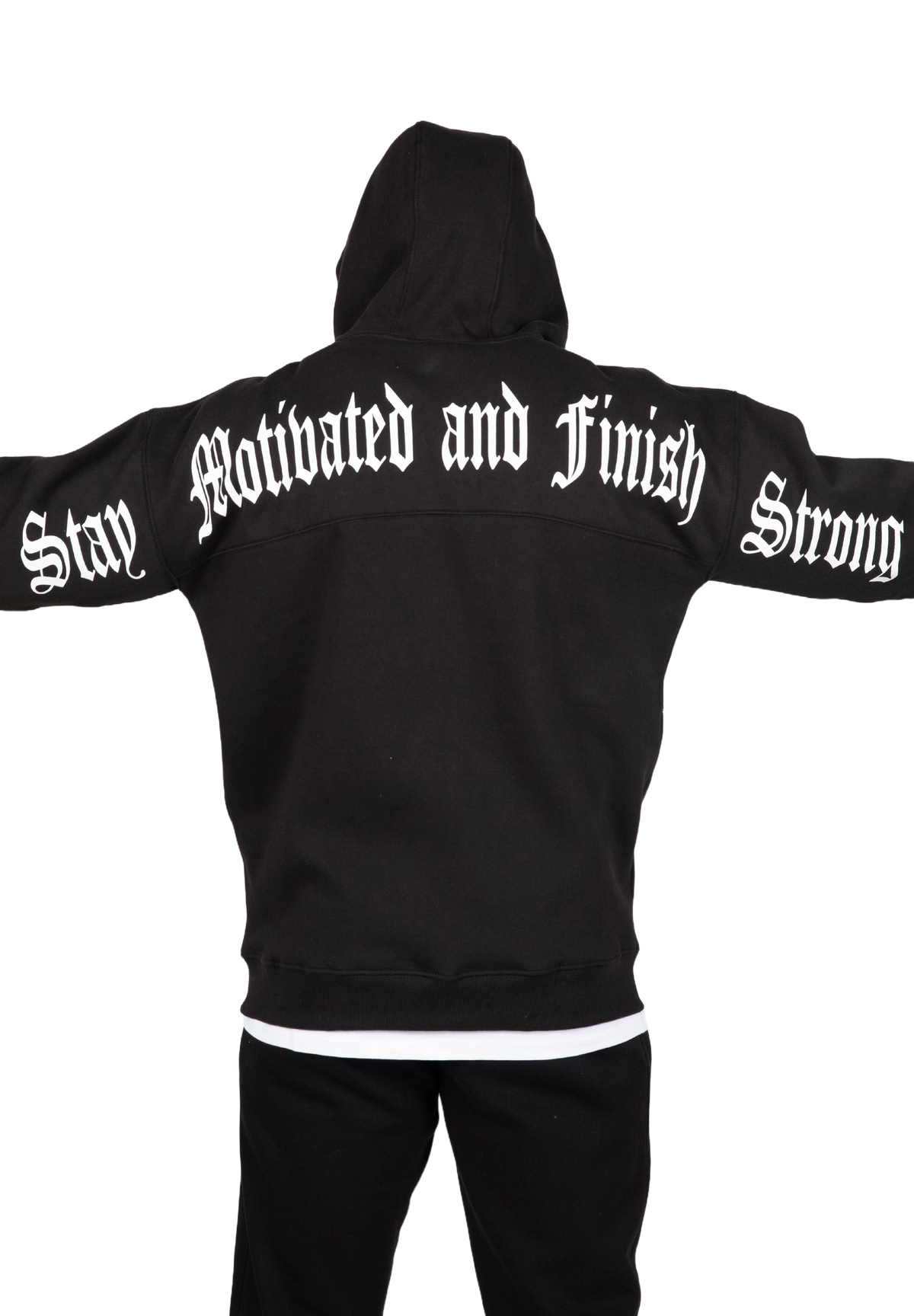 Gorilla Wear Utah Zipped Hoodie, black