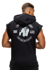 Gorilla Wear Huntley Sleeveless Hoodie, black