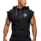 Gorilla Wear Huntley Sleeveless Hoodie, black