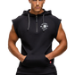 Gorilla Wear Huntley Sleeveless Hoodie, black