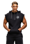 Gorilla Wear Huntley Sleeveless Hoodie, black