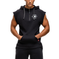 Gorilla Wear Huntley Sleeveless Hoodie, black
