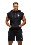 Gorilla Wear Huntley Sleeveless Hoodie, black