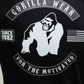 Gorilla Wear Huntley Sleeveless Hoodie, black