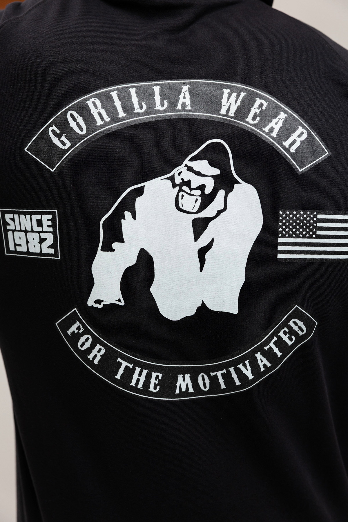 Gorilla Wear Huntley Sleeveless Hoodie, black