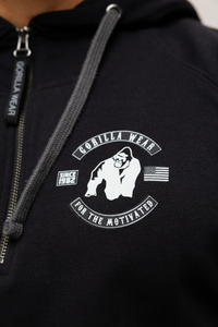 Gorilla Wear Huntley Sleeveless Hoodie, black