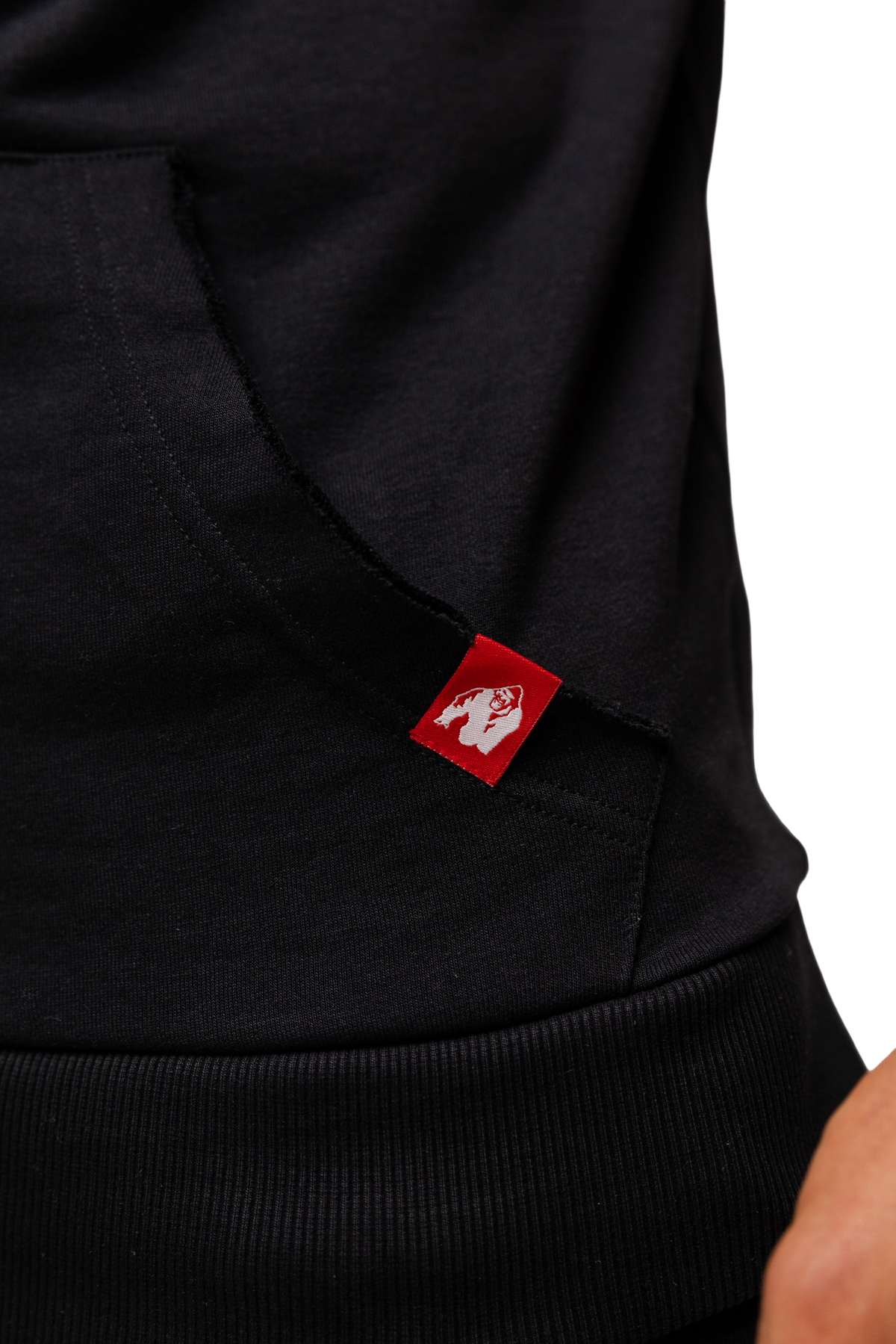 Gorilla Wear Huntley Sleeveless Hoodie, black