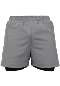 Gorilla Wear Cortez 2-In-1 Shorts, anthracite
