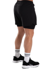 Gorilla Wear Cortez 2-In-1 Shorts, black