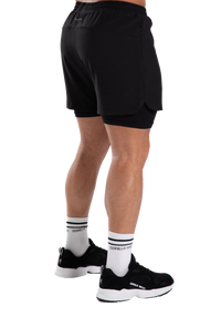 Gorilla Wear Cortez 2-In-1 Shorts, black