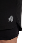 Gorilla Wear Cortez 2-In-1 Shorts, black