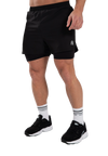 Gorilla Wear Cortez 2-In-1 Shorts, black