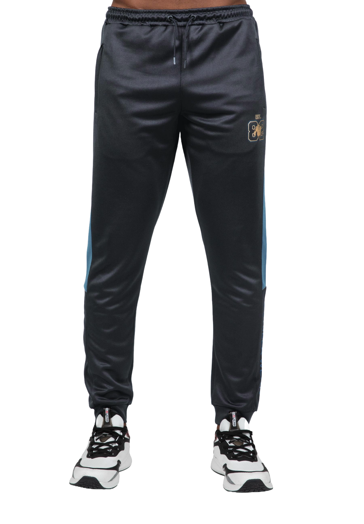 Gorilla Wear Devon Training Pants, grey/blue