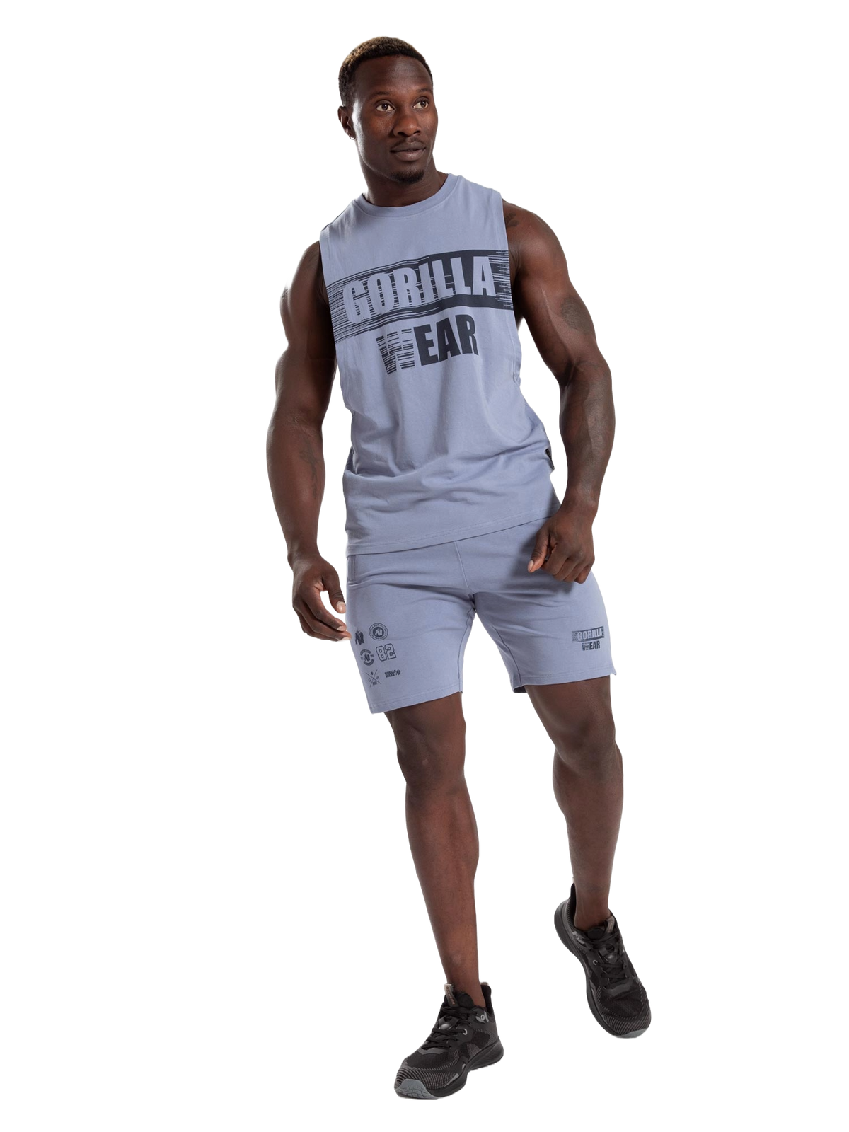 Gorilla Wear Lopez Shorts, stonewash blue