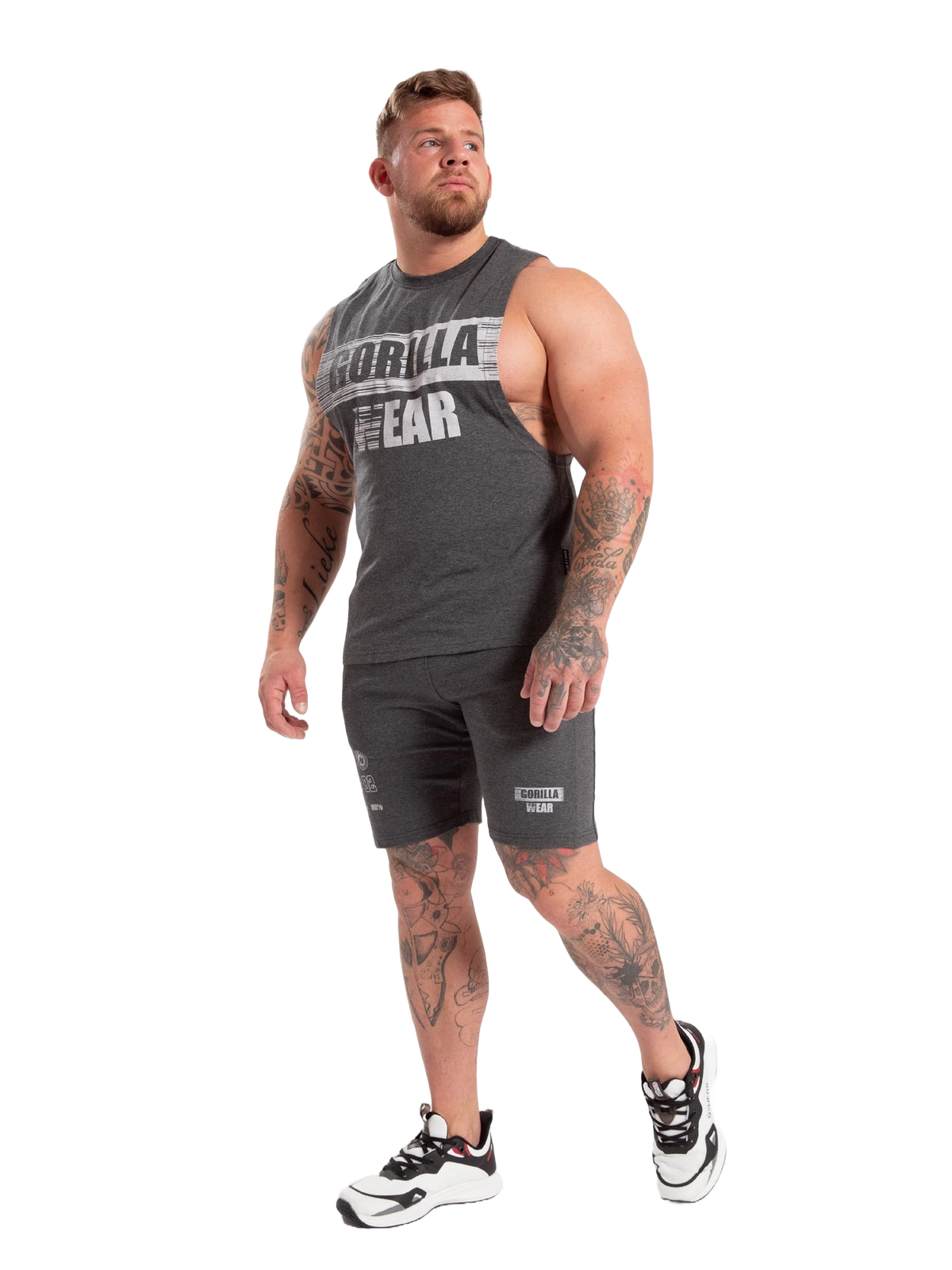 Gorilla Wear Lopez Shorts, dark grey melange