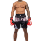 Gorilla Wear Clayton Boxing Shorts, black/red