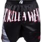 Gorilla Wear Clayton Boxing Shorts, black/red