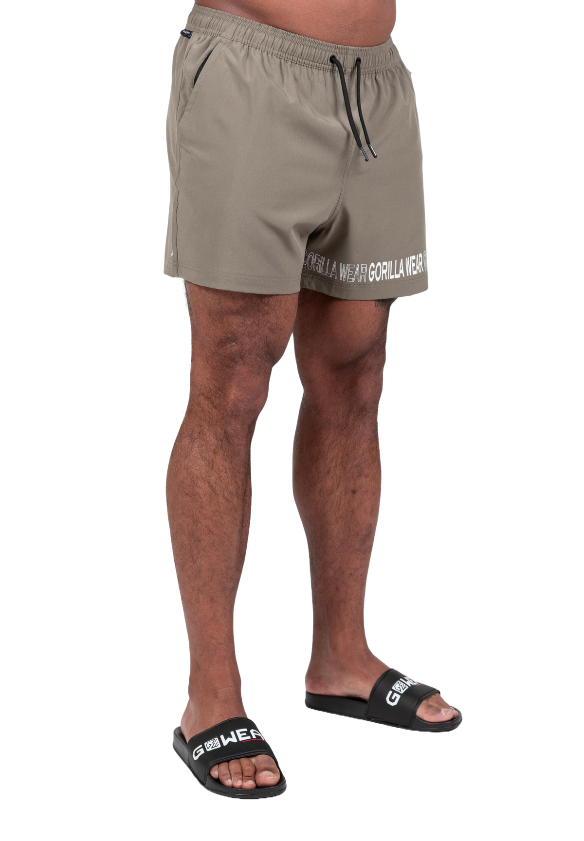 Gorilla Wear Otis Swim Shorts, army green