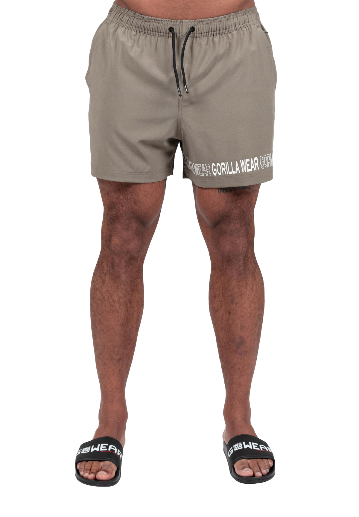 Gorilla Wear Otis Swim Shorts, army green