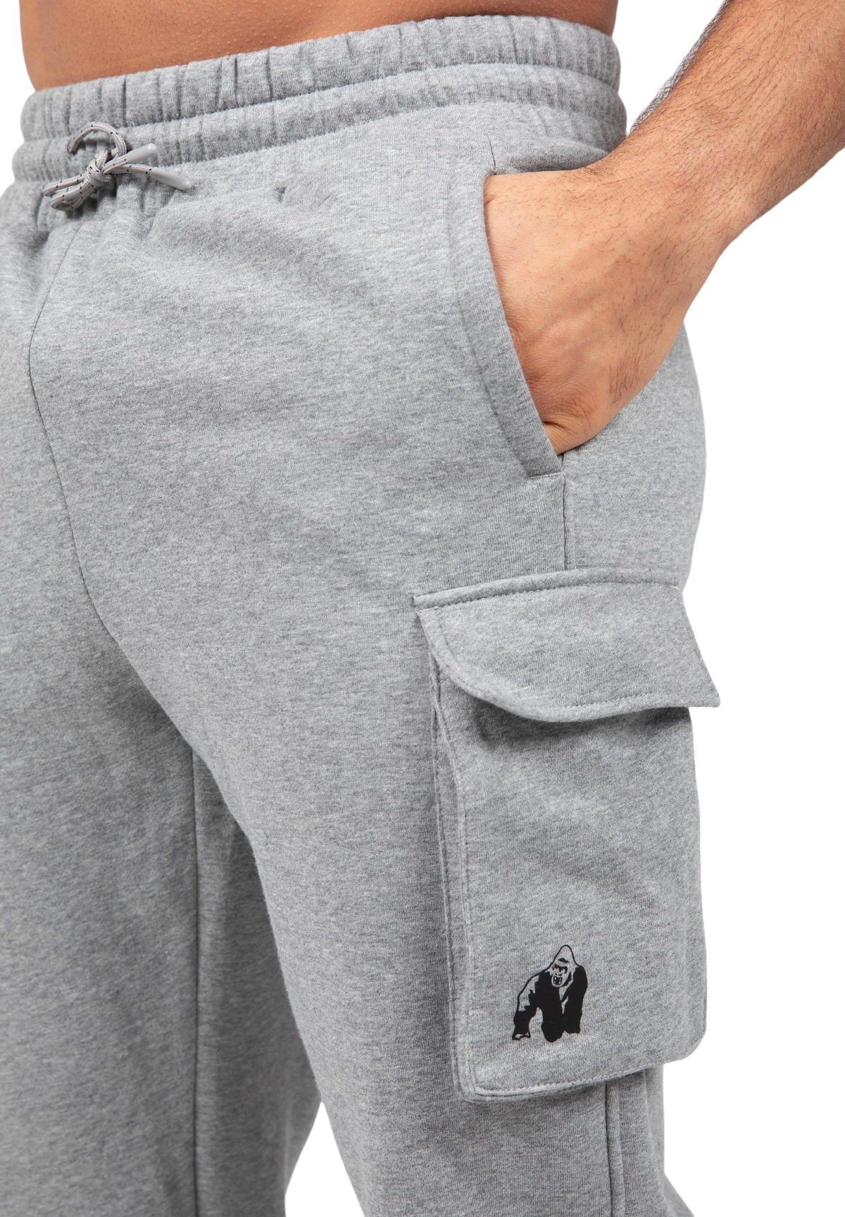 Gorilla Wear Hudson Cargo Sweatpants, grey melange