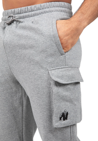 Gorilla Wear Hudson Cargo Sweatpants, grey melange