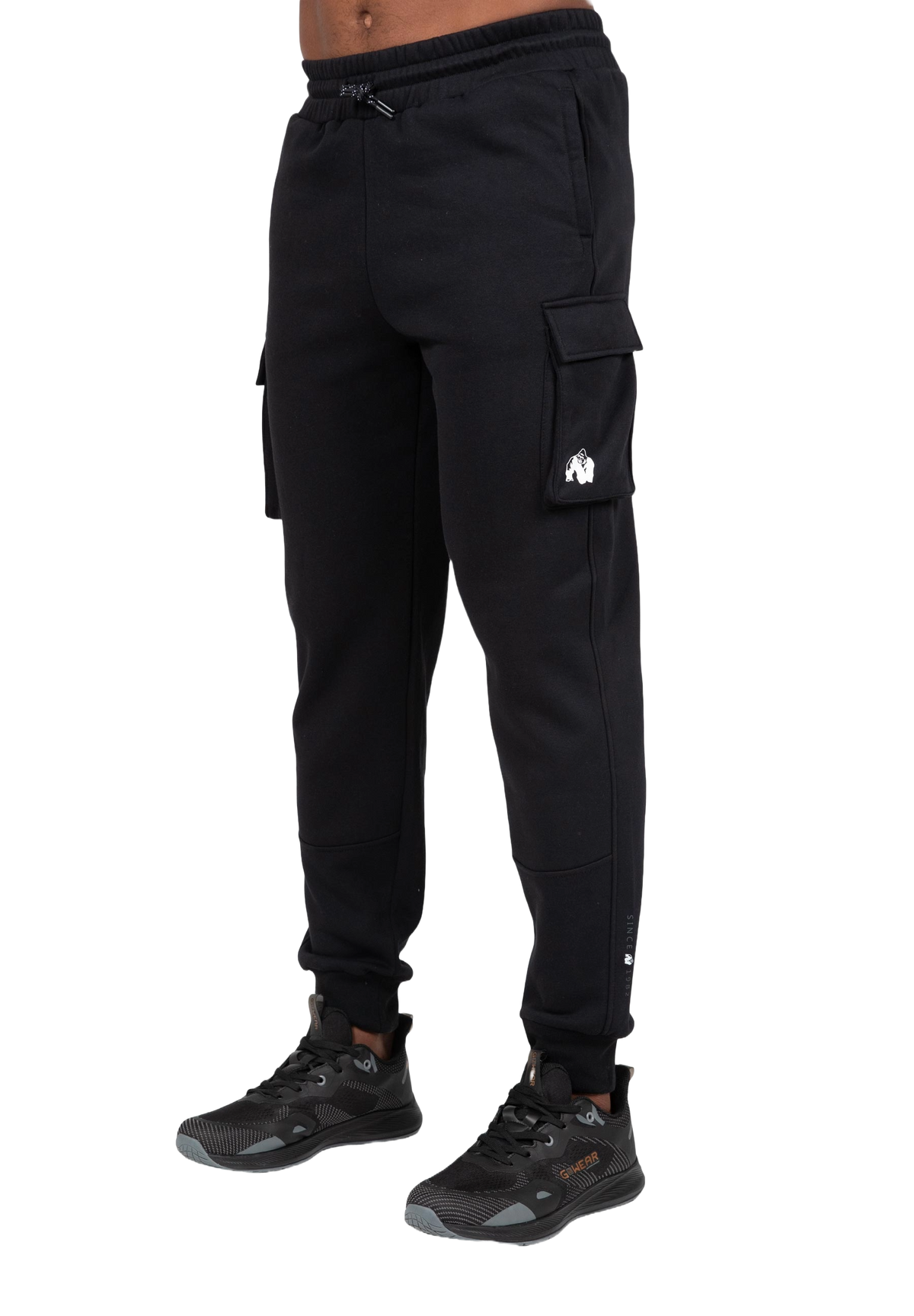Gorilla Wear Hudson Cargo Sweatpants, black
